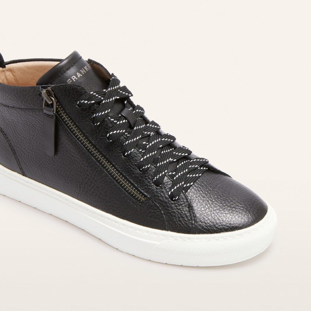 Morgan Black Tumbled Sneaker FRANKIE4