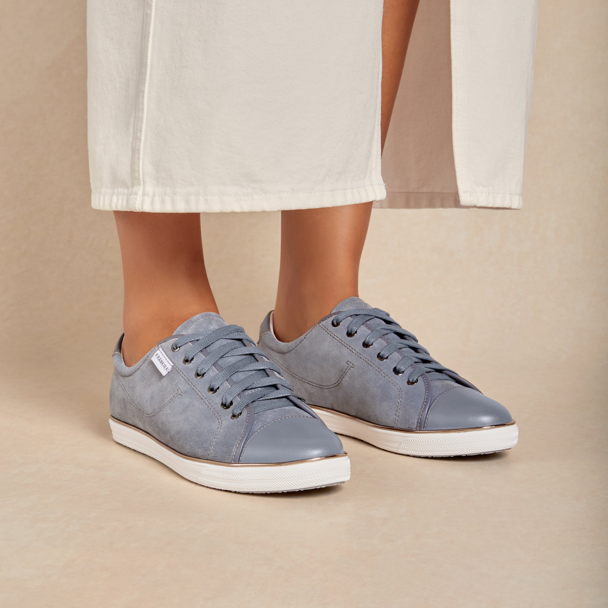 【HI FI FNK】Cream Double Denim Kids Stacked Ripple Effect Denim (Aged Wash)