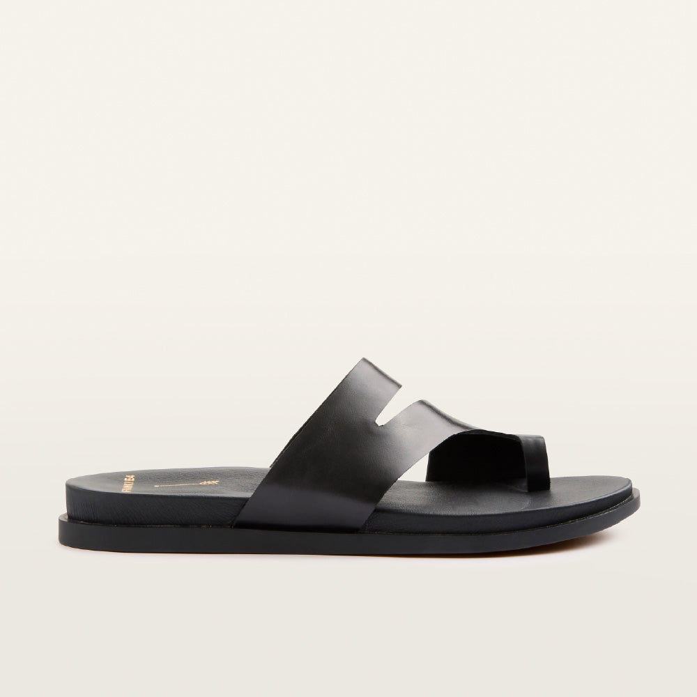 Riviera Black Women's Slides