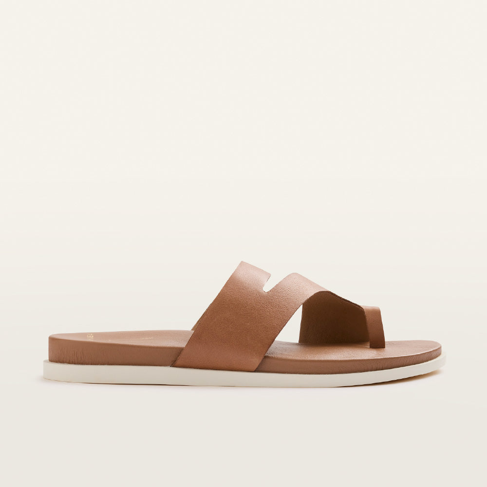 Riviera Tan Women's Slides