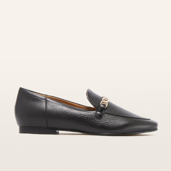 Ash Black Tumbled Women's Dress Flat | FRANKIE4