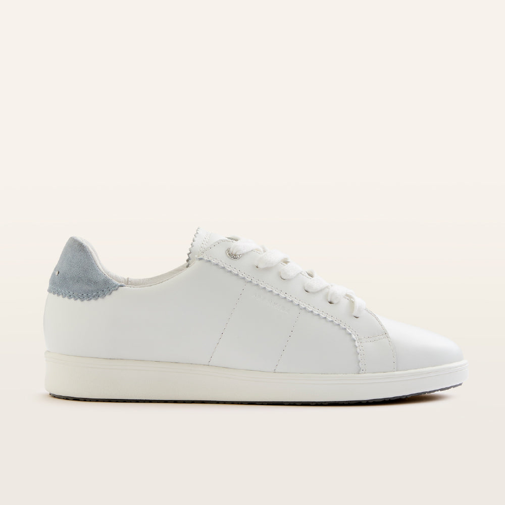 Jackie IV White/Blue Women's Sneakers