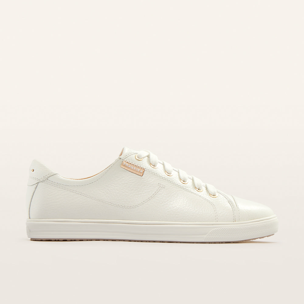 Nat III White Tumbled Women's Sneakers