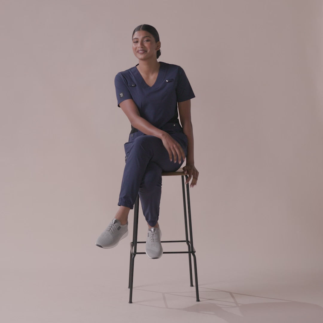 Dimity Silver Grey Women's Sneaker | FRANKIE4