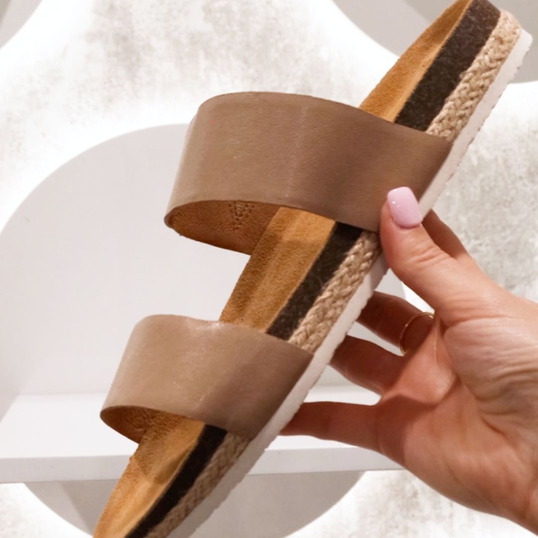 Maria III Sand Women's Slide | FRANKIE4