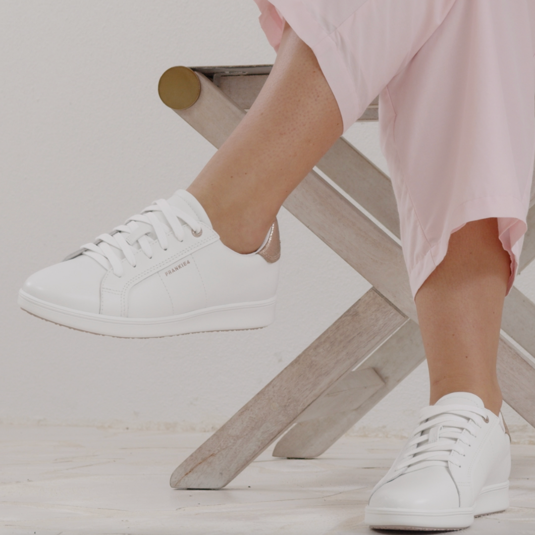 white rose shoes