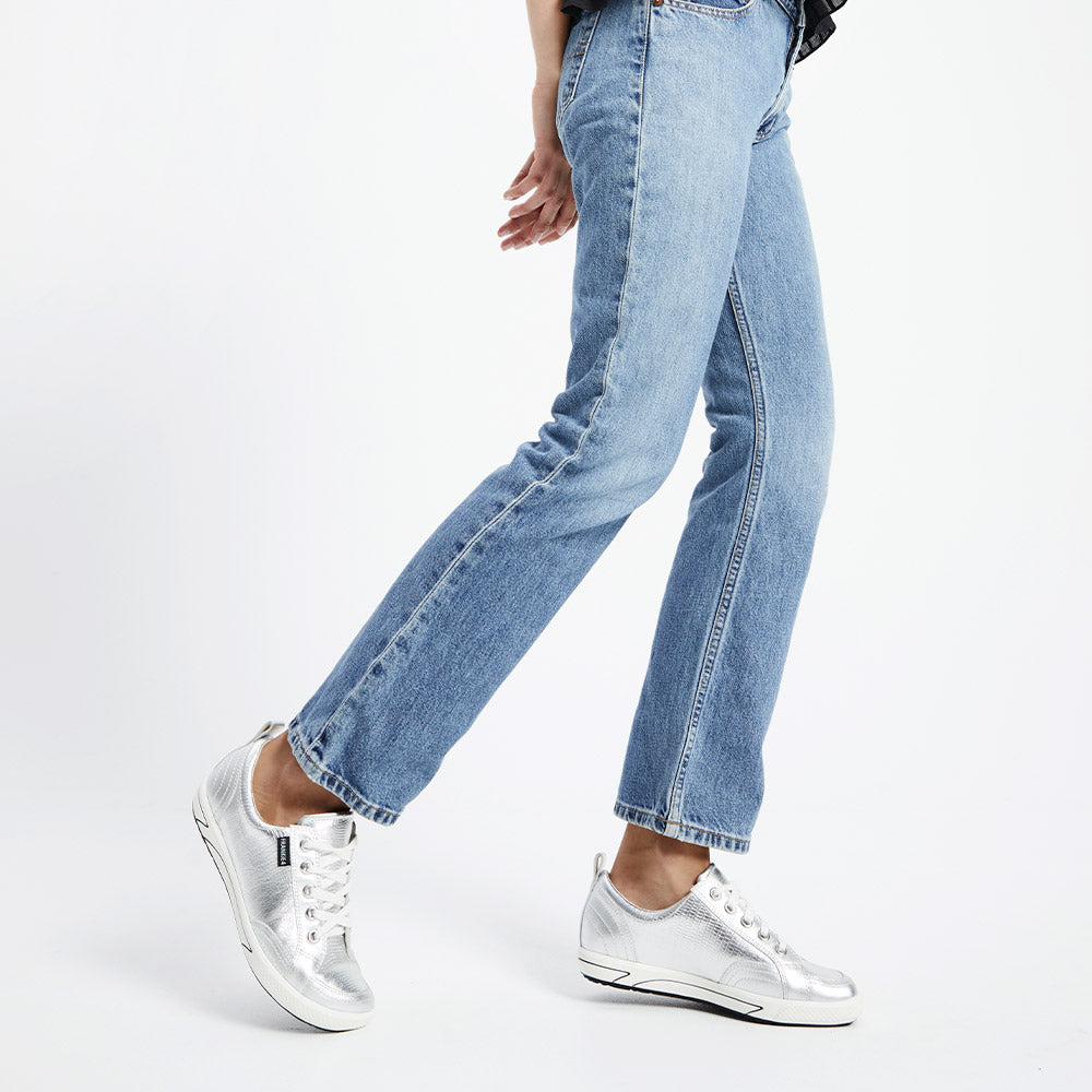 Womens silver outlet sneakers australia