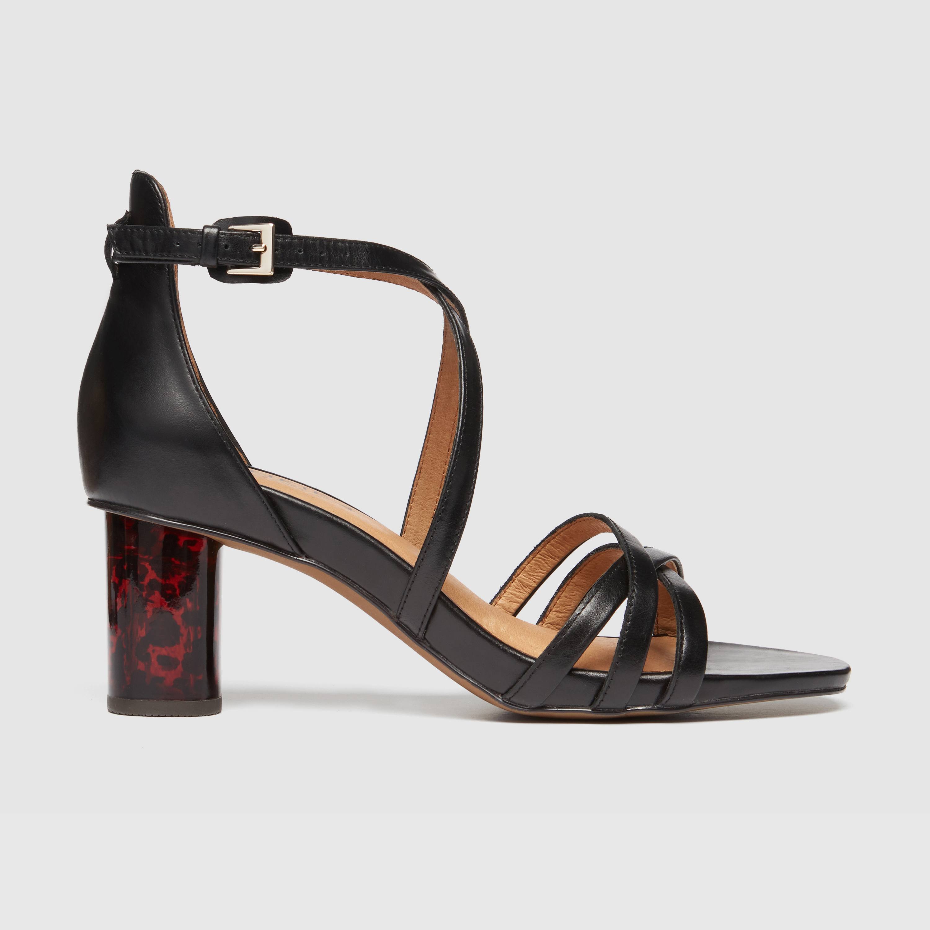 Deep Down Strappy Heeled Sandals - Black | Fashion Nova, Shoes | Fashion  Nova