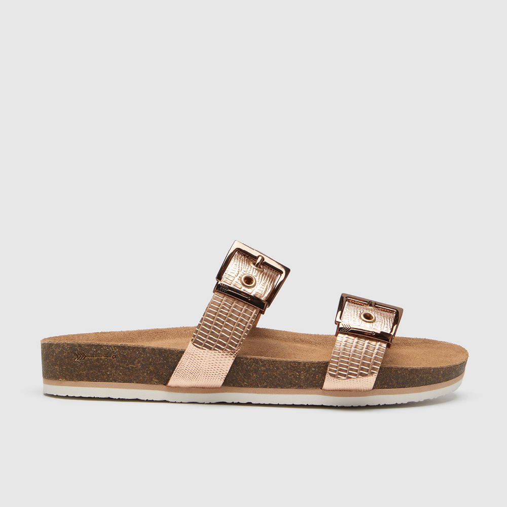 COMMON LEISURE, Brown Women's Slides And Slippers